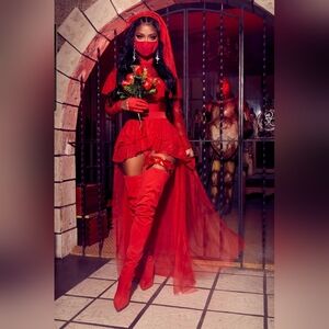 HALLOWEEN - Red Bride Costume